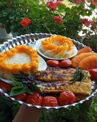 کباب تابه ای مرغ