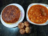 خورشت قیمه با مرغ