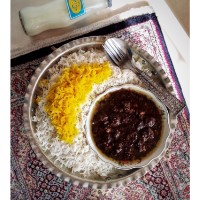فسنجان با کوفته قل قلی