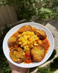 خوراک بادمجون