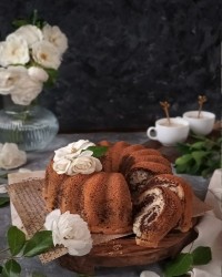 زبرا کیک پنبه ای