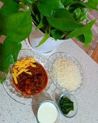 خورش کرفس با مرغ