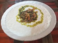 شله کشک با کشک محلی