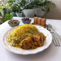باقالی پلو با ماهیچه