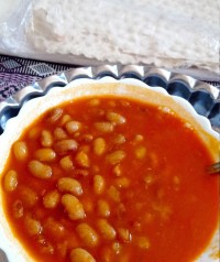 خوراک لوبیا کنسروی