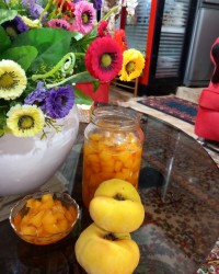 مربای هلو ورق بزن دوست گلم