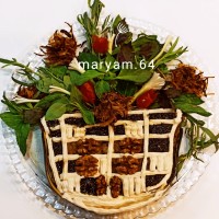 کشک بادمجان دیزاین سبد گل