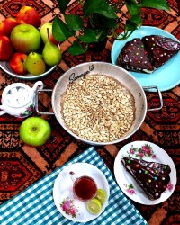 کیک زبرا بادستوراستادسراجی