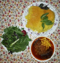 خورشت قیمه جاتون خالی همراهان عزیزم