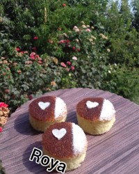 مینی کیک وانیلی