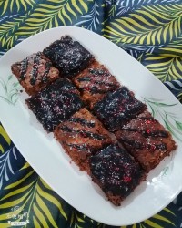 کیک براونی بادستور استاد سراجی عزیز