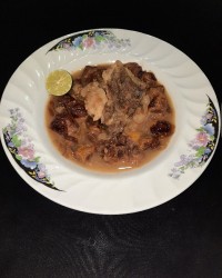 خورش آلو با گوشت