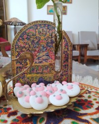 مارشمالو خونگی با پودر ژله