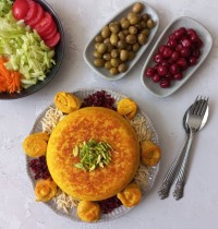 تهچین مرغ