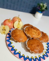 کاپ کیک سیب