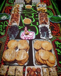 سفره حضرت علی اصغر و حضرت رقیه (س) ??