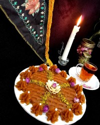 حلوا سوهان بادستور خانوم چراغپور