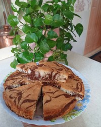 کیک زبرا خودم پز? با دستور استادفرشته صادقیان عزیز? محرم ۱۴۰۲? السلام علیک یا اباعبدالله...??