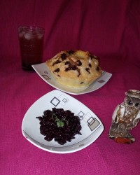 کیک،شربت،مرباآلبالو