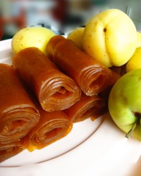 لواشک زردالو و سیب....?