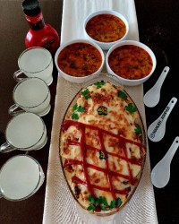 گراتن پاستا_آش گوجه