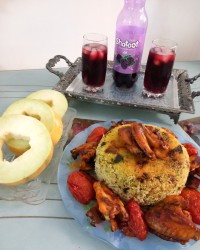 بال مرغ تنوری ورق بزن قشنگم