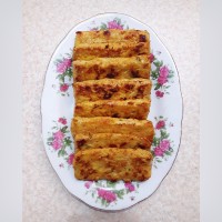 کوبیده ی مرغ تابه ای