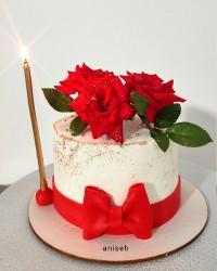 مینی کیک تولدم