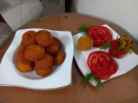 فلافل با سس انبه