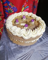 کیک هل وگلاب