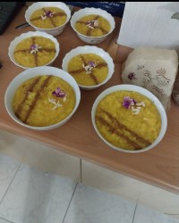 شله زرد. نذری من برای روز تاسوعا حسینی