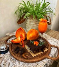 کیک و اسموتی پاپایا