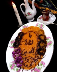 حلوای هویج بادستور خانوم چراغپور