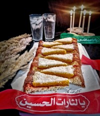 کیک حلوا نسکافه ای
