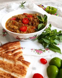 عدسی بادمجان