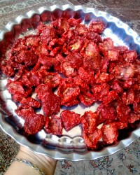 گوجه فرنگی خشک شده