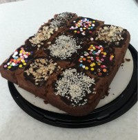 کیک شکلاتی خودم پز ??