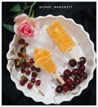 بستنی یخی زردآلو