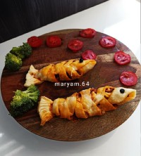 پیراشکی گوشت و قارچ