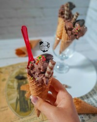 بستنی دبل چاکلت