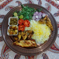 مرغ کبابی
