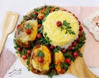 بادمجان شکم پُر غذای لاکژررری