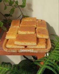 کیک تخته ای تابه ای