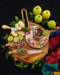 دمنوش سیب و دارچین