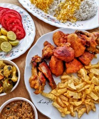 مرغ زعفرانی