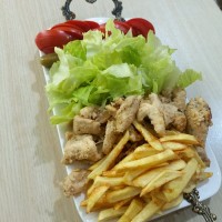 شاورمای مرغ به سبک خاورمیانه