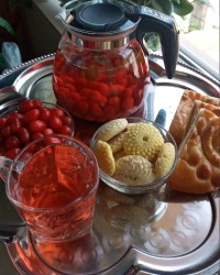 دمنوش ذغال اخته