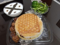 بادمجان پلوی قزوین