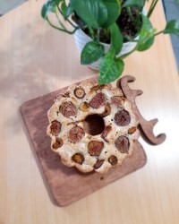 کیک انجیر گردویی