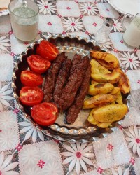 شام خانواده چهار نفری من